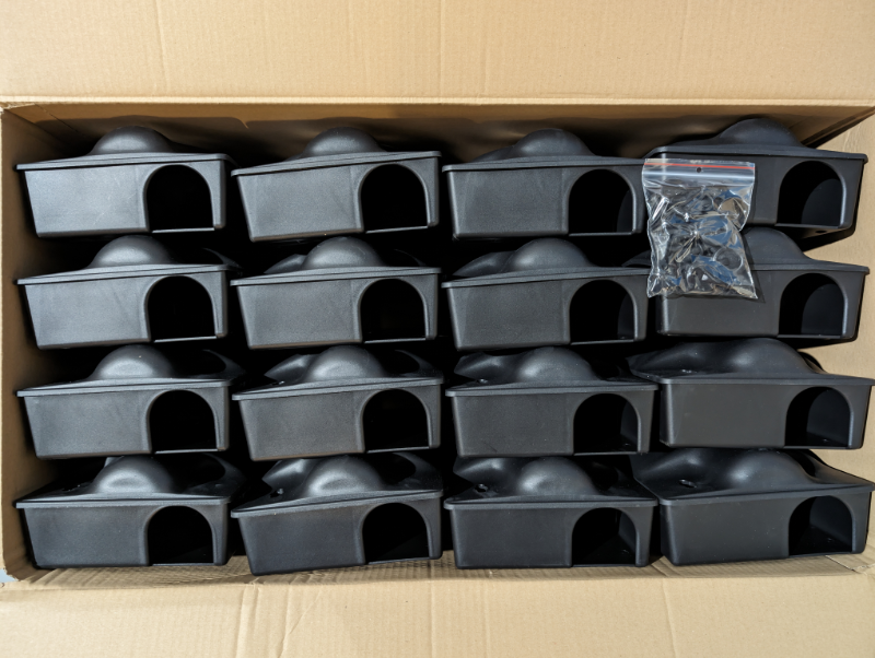 Professionele Rattenvoerdoos Rattenkist met klem