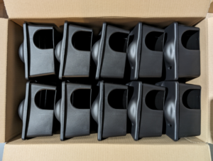 Professionele Rattenvoerdoos Groot – met 2 klemmen