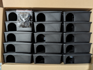 Rattenvoerdoos – plat model – rodenticiden