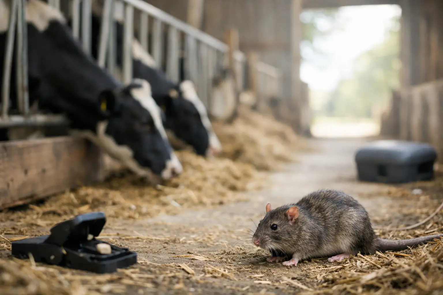 Ratten bestrijden in stal: wat werkt echt?